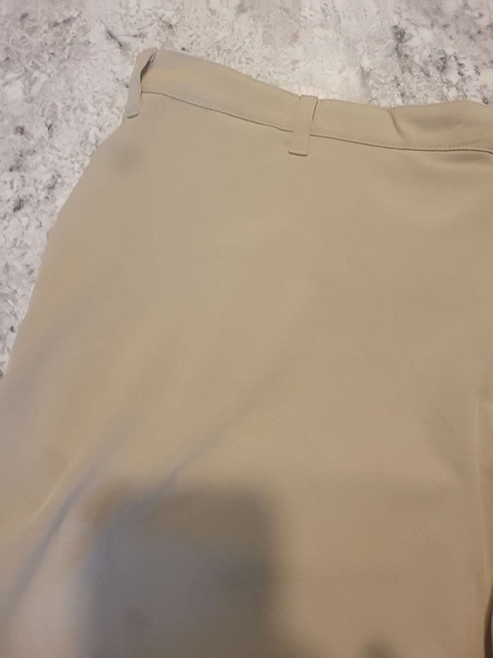 Callaway Men's Khaki Flat-Front Performance Golf Shorts - Picture 4 of 11